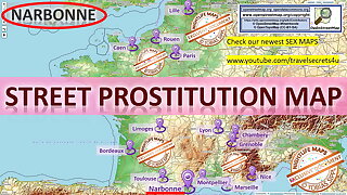 Drove Map of Narbonne, France, Femmes, aimer, Dansant, Disco, divertissement, amusement, plaisir, plaisir, délice, Pubs, Deepthroat, Cuckold, Mature, Lesbian