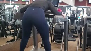 candid albanian fat booty wide hip pawg in gym